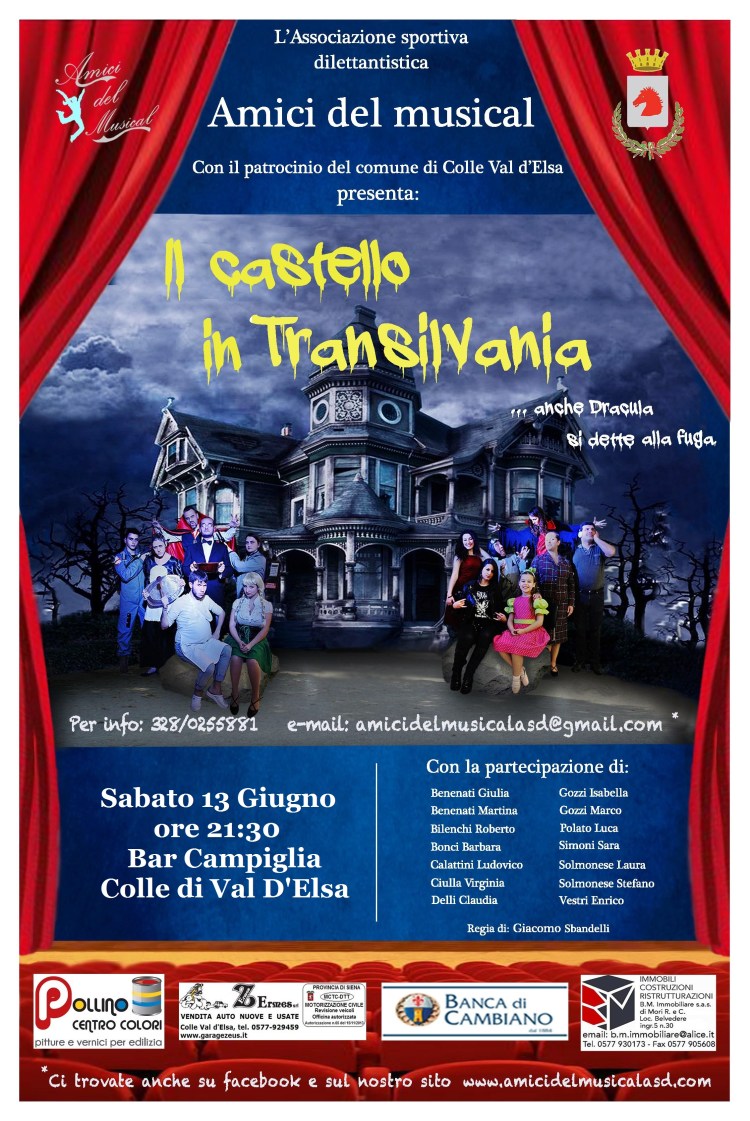 Locandina Tournée Campiglia