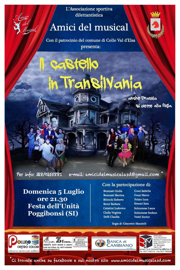 Locandina Tournée Poggibonsi